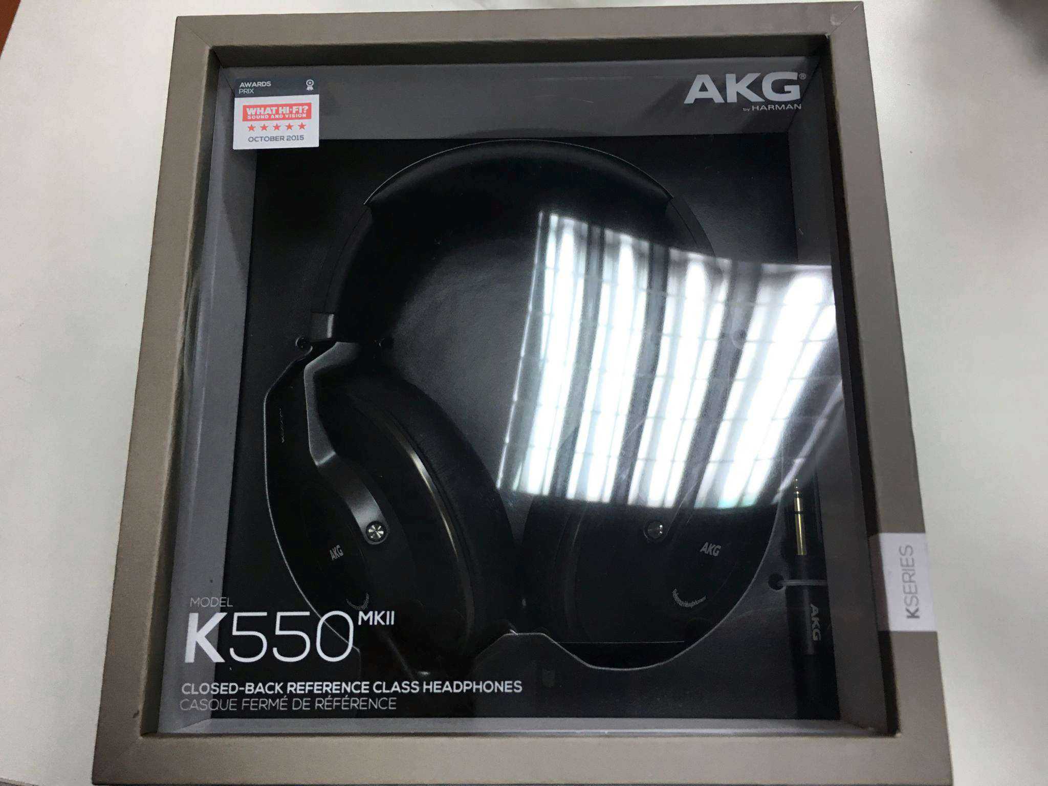 Наушник AKG K 550 - подробные характеристики обзоры видео фото Цены в интернет-магазинах где можно купить наушника AKG K 550