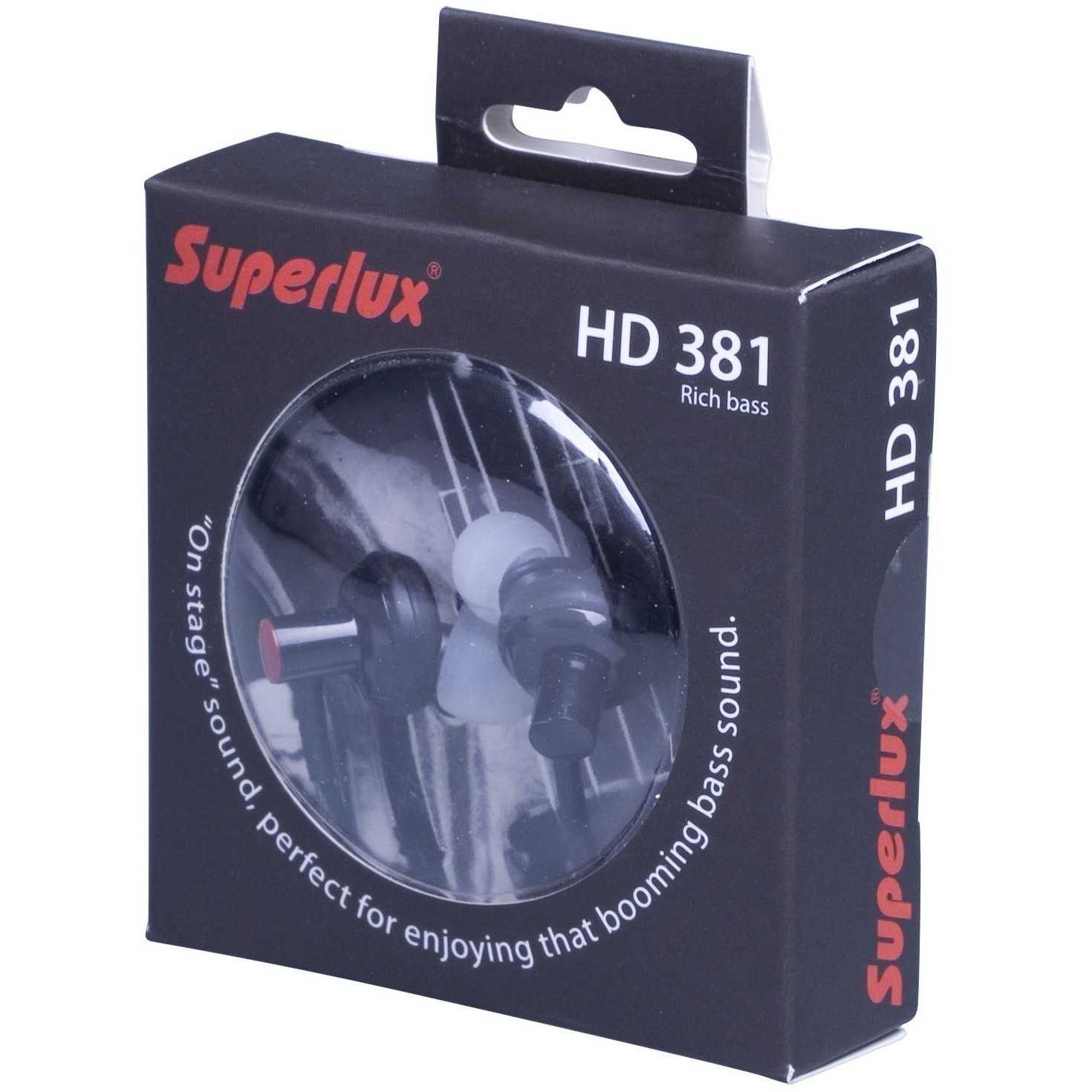 Наушники superlux hd-381