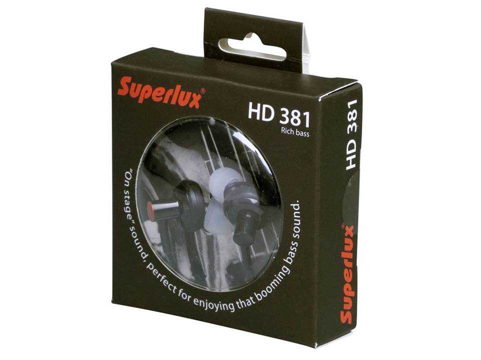 Наушник Superlux HD-381 - подробные характеристики обзоры видео фото Цены в интернет-магазинах где можно купить наушника Superlux HD-381