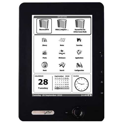Электронный книга PocketBook Pro 902 - подробные характеристики обзоры видео фото Цены в интернет-магазинах где можно купить электронную книгу PocketBook Pro 902