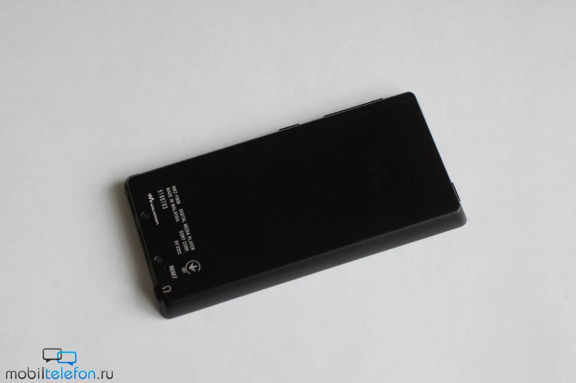 Sony nwz-f805 (черный) - купить , скидки, цена, отзывы, обзор, характеристики - mp3 плееры