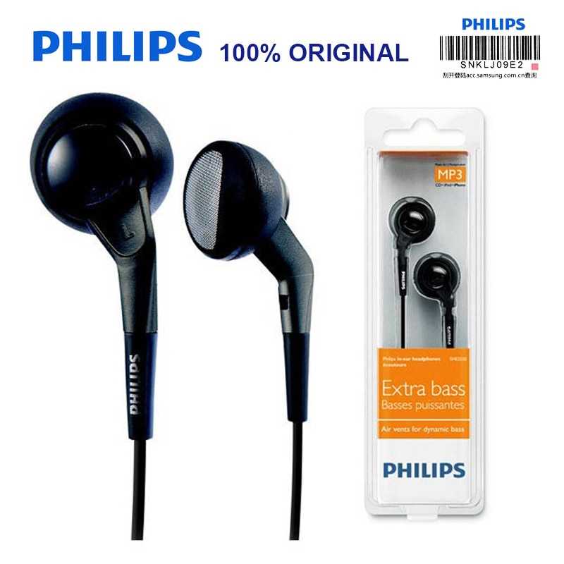Наушники с микрофоном philips in-ear headset she2105bk / 00 — купить, цена и характеристики, отзывы