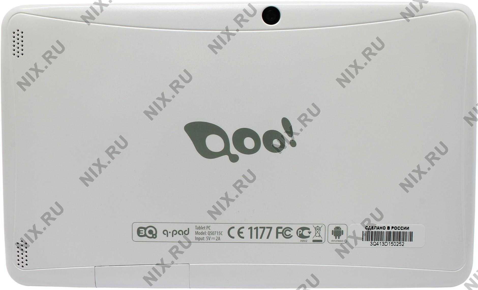 3q qoo! q-pad qs0708b 512mb 1gb emmc купить по акционной цене , отзывы и обзоры.