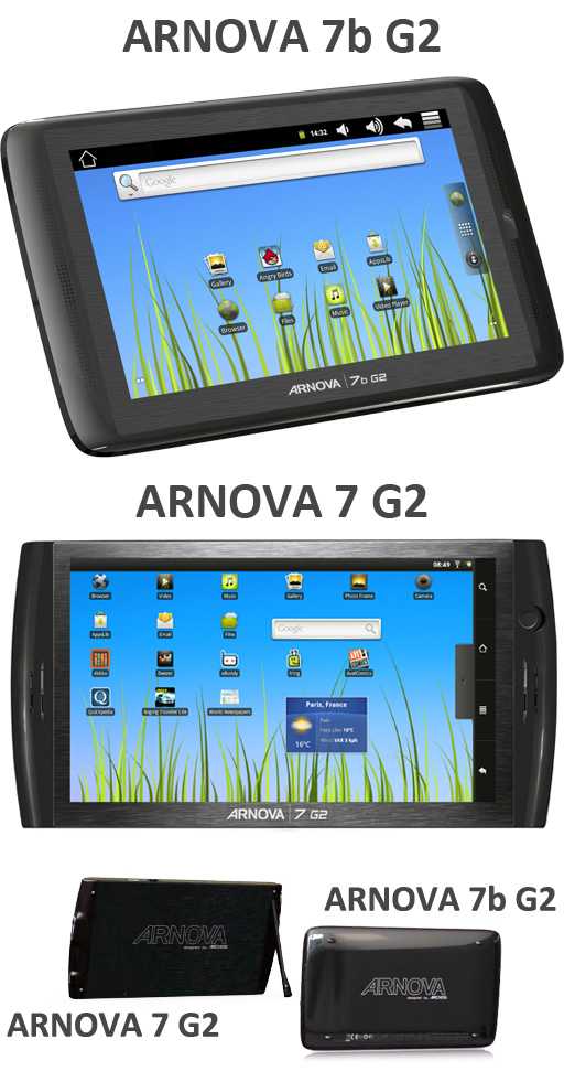 Планшет archos arnova 10d g3 4 гб wifi серебристый