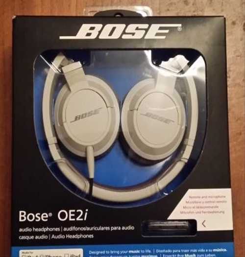 Наушник Bose OE2 - подробные характеристики обзоры видео фото Цены в интернет-магазинах где можно купить наушника Bose OE2