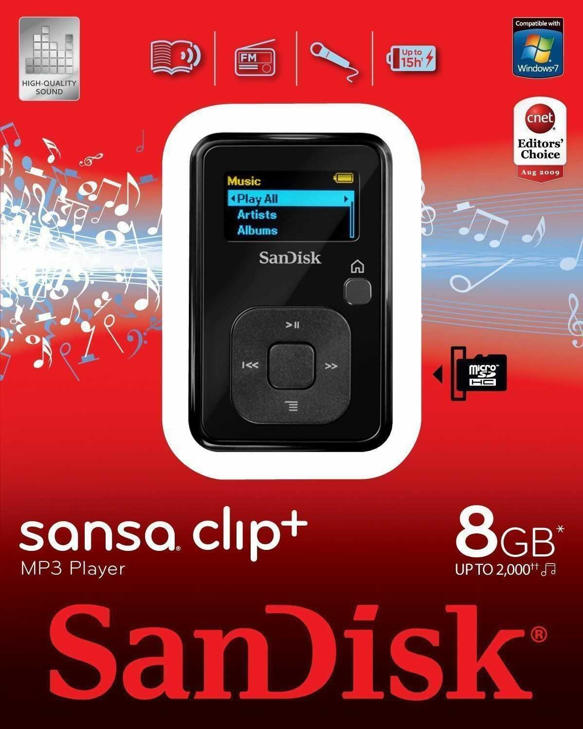 Sandisk sansa clip zip 8gb купить по акционной цене , отзывы и обзоры.