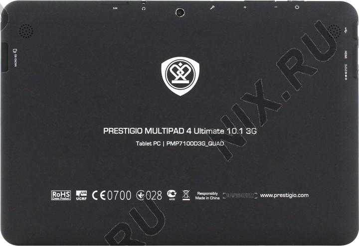 Планшет Prestigio MultiPad 4 Ultimate 101 3G - подробные характеристики обзоры видео фото Цены в интернет-магазинах где можно купить планшет Prestigio MultiPad 4 Ultimate 101 3G