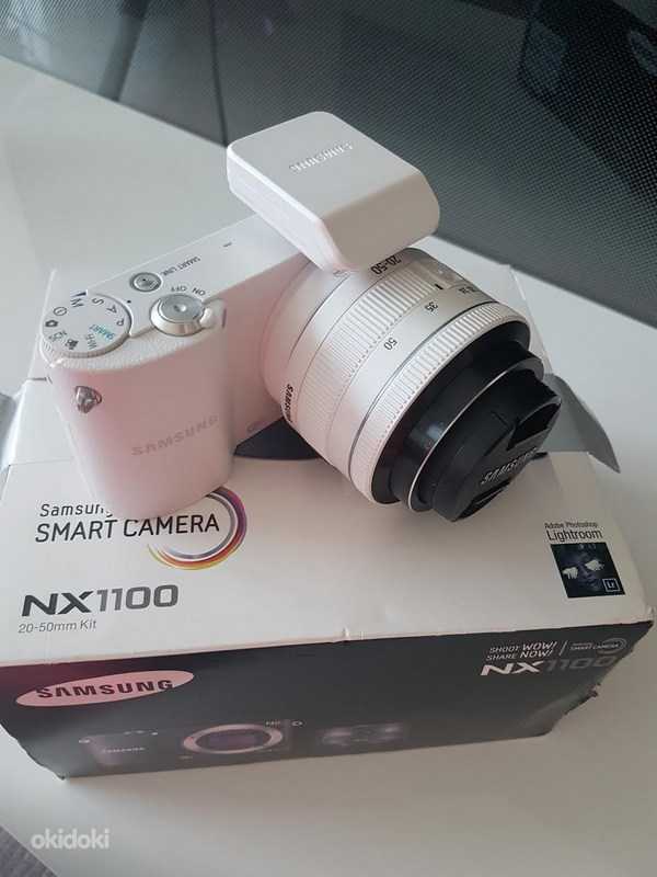 Цифровые фотокамеры samsung samsung nx1100 kit 20-50,  черный