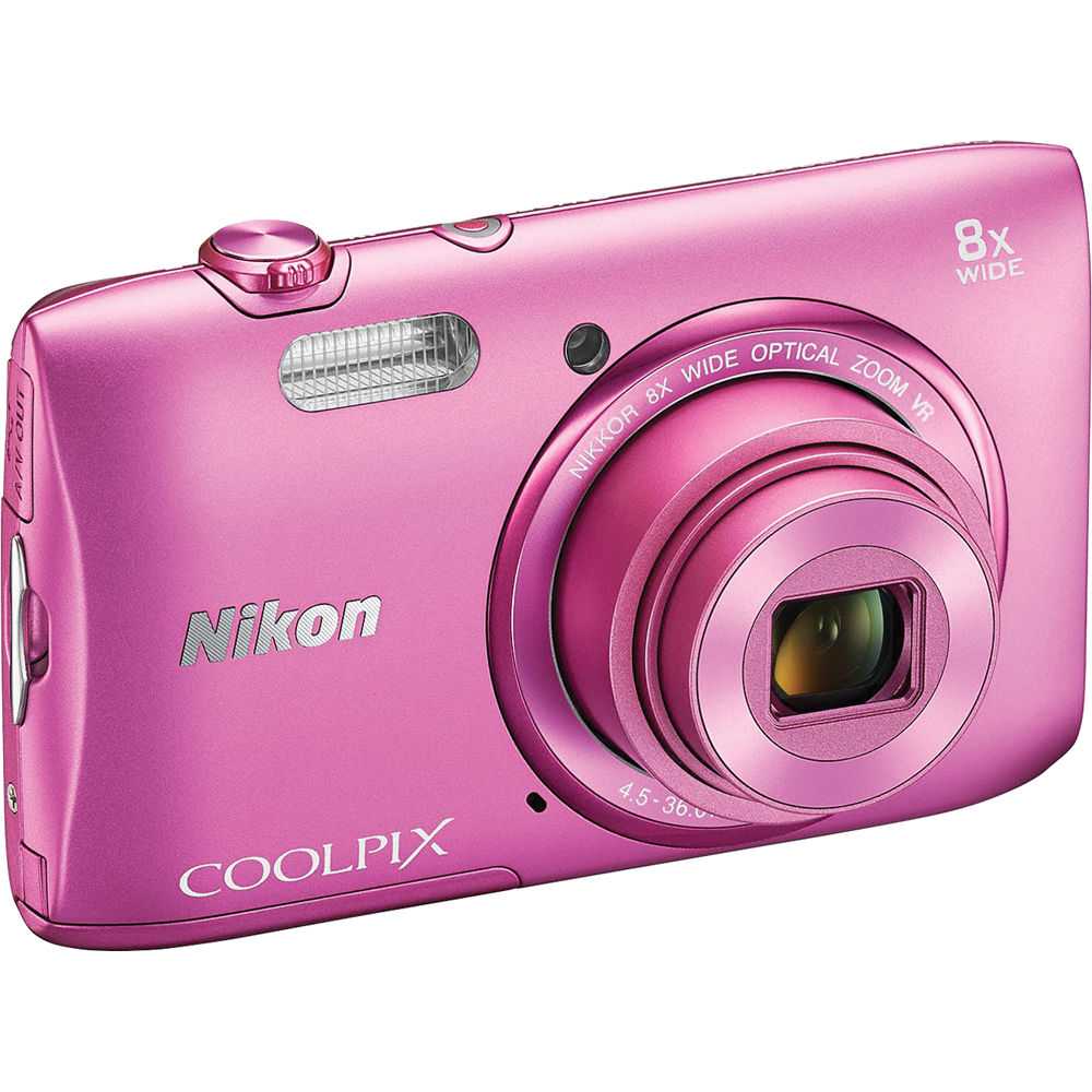 Nikon coolpix s3600 (розовый)