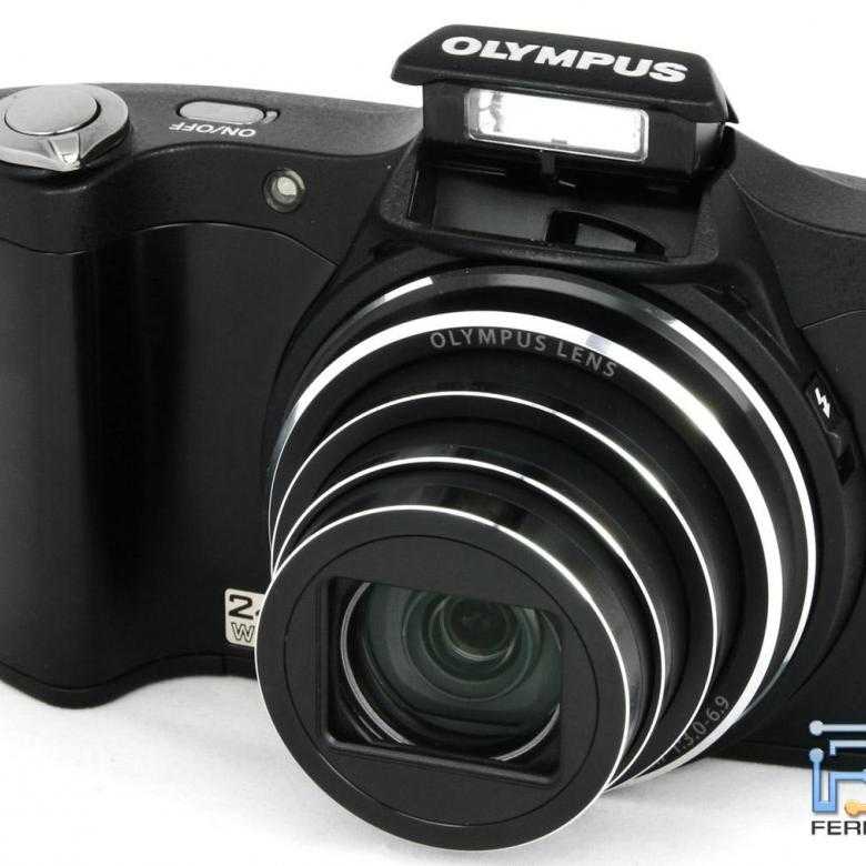 Компактный фотоаппарат olympus sz-15 красный