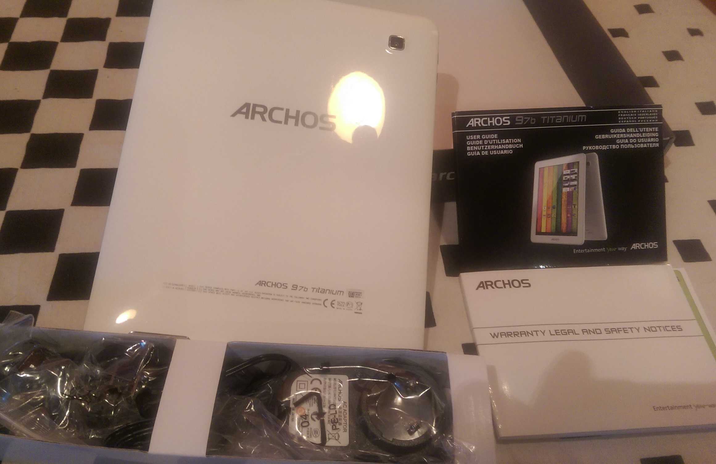 Замена стекла, сенсорной панели на планшете archos 97b titanium — купить, цена и характеристики, отзывы