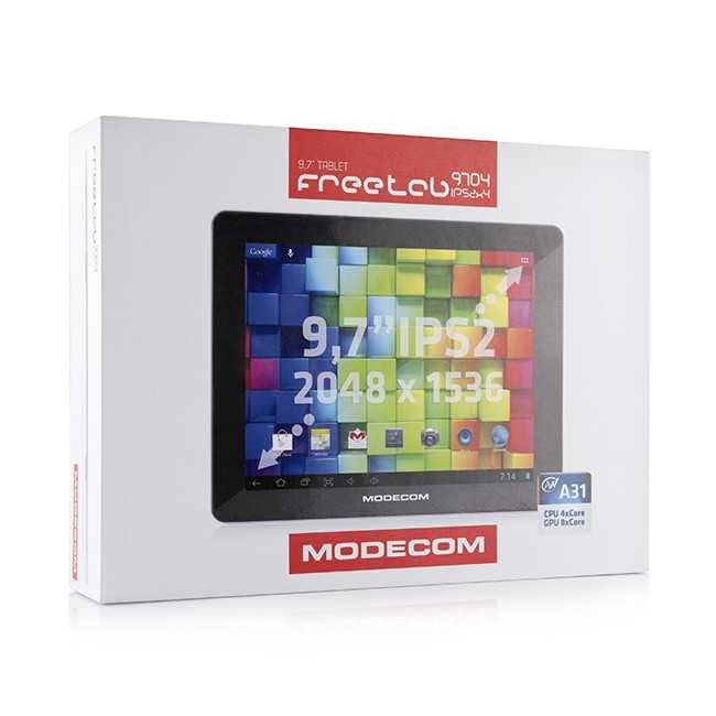 Купить планшет modecom freetab 9704 ips2 x4 в минске с доставкой из интернет-магазина