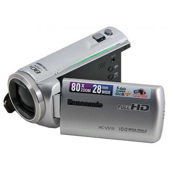 Видеокамера panasonic hc-v510 — купить, цена и характеристики, отзывы