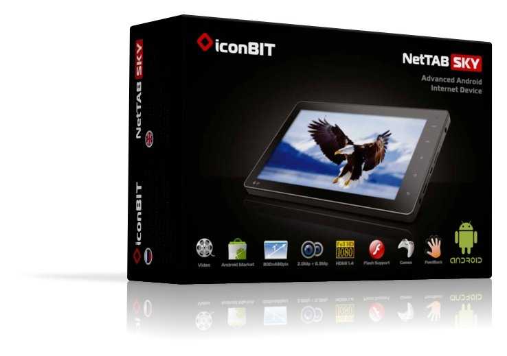 Планшет IconBIT NetTAB Sky Net - подробные характеристики обзоры видео фото Цены в интернет-магазинах где можно купить планшет IconBIT NetTAB Sky Net
