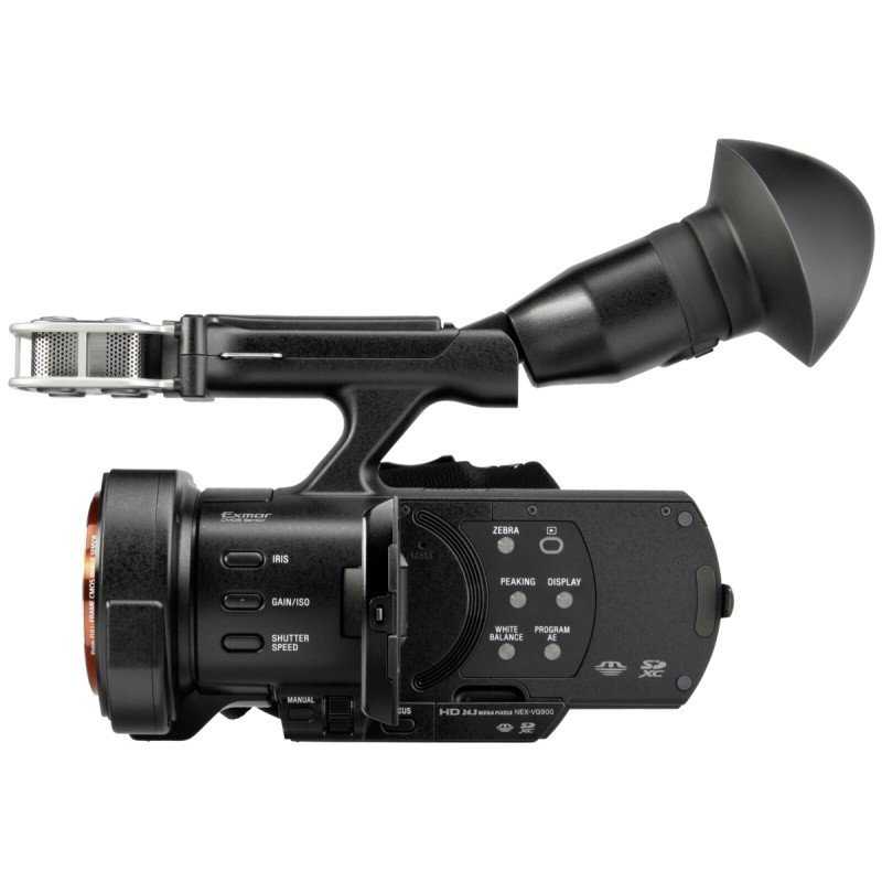 Видеокамера Sony NEX-VG900E - подробные характеристики обзоры видео фото Цены в интернет-магазинах где можно купить видеокамеру Sony NEX-VG900E