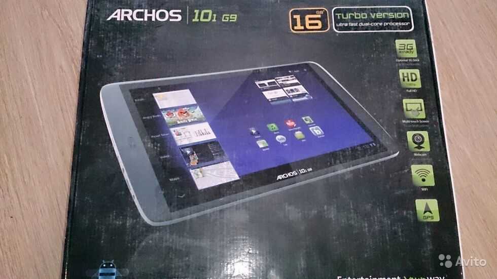 Замена экрана планшета archos 101 g9