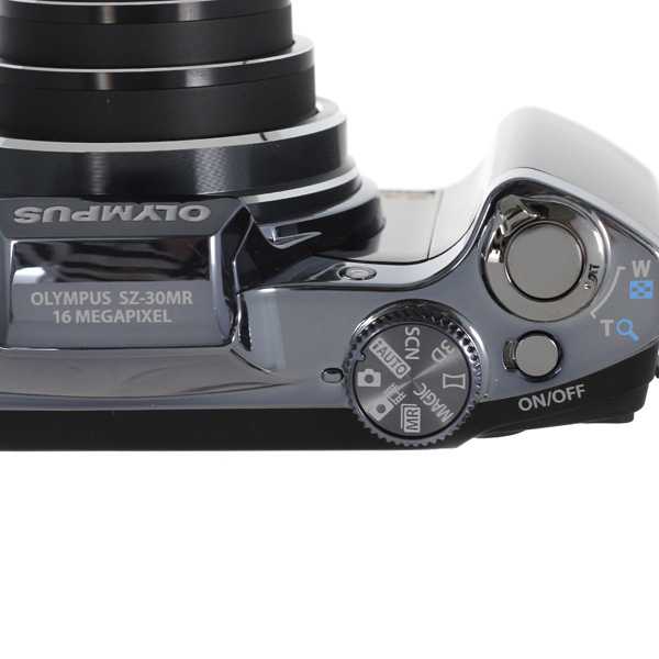 Компактный фотоаппарат olympus sz-16 серебристый