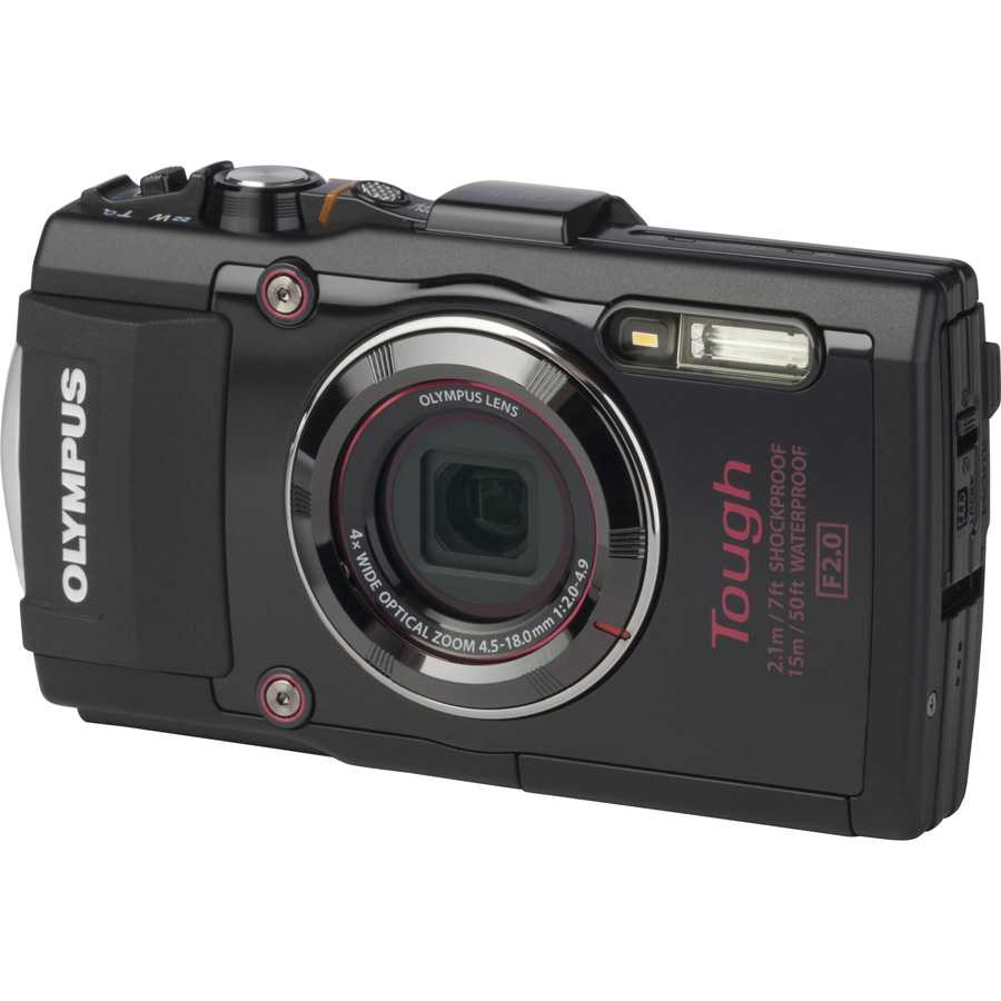 Компактный фотоаппарат olympus tough tg-630 красный
