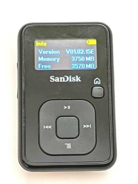 Sandisk sansa clip+ 4gb - купить , скидки, цена, отзывы, обзор, характеристики - mp3 плееры