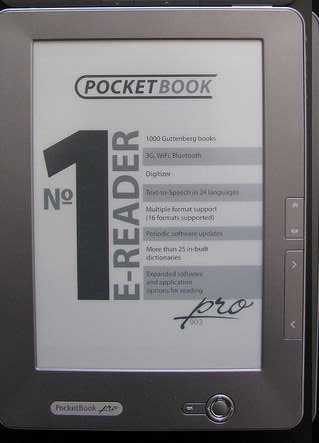 Электронный книга PocketBook Pro 603 - подробные характеристики обзоры видео фото Цены в интернет-магазинах где можно купить электронную книгу PocketBook Pro 603