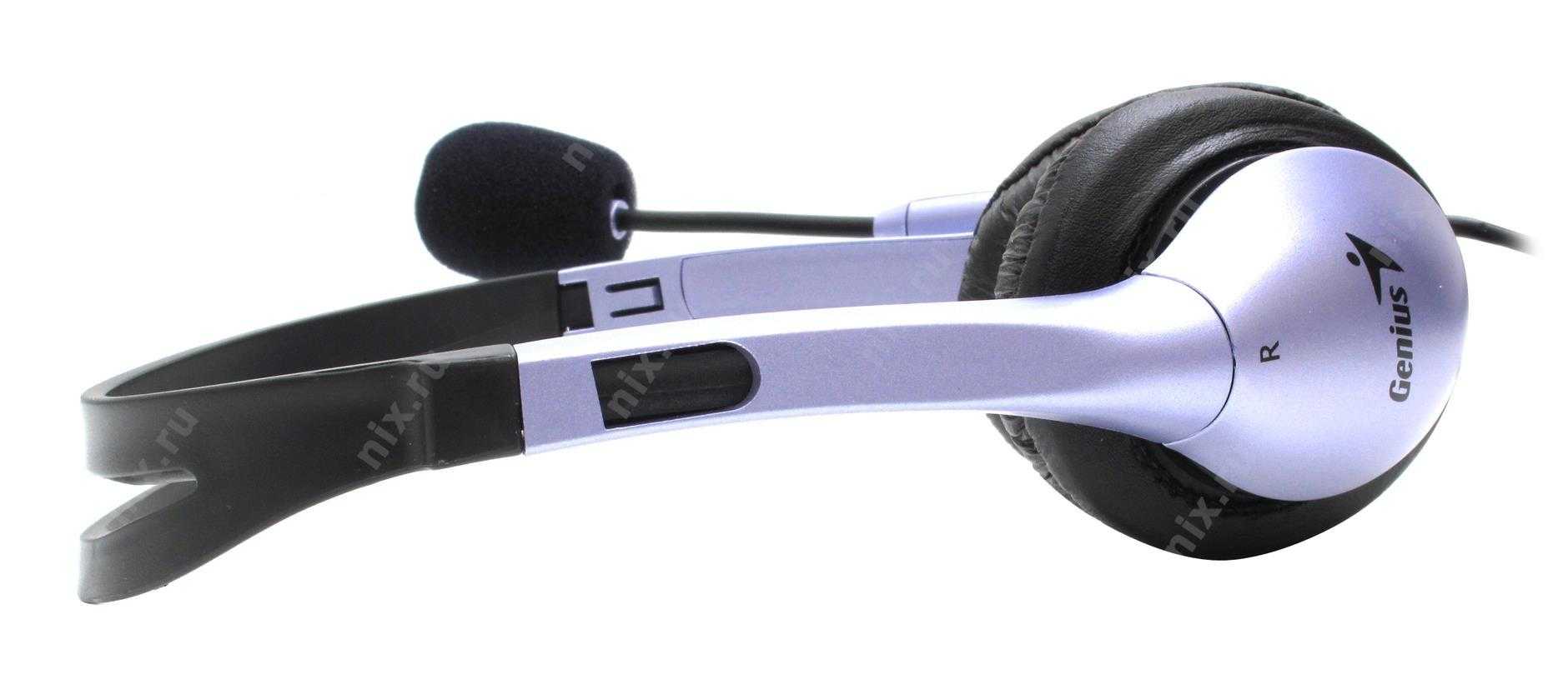 Наушники с микрофоном genius hs-04u black — купить, цена и характеристики, отзывы