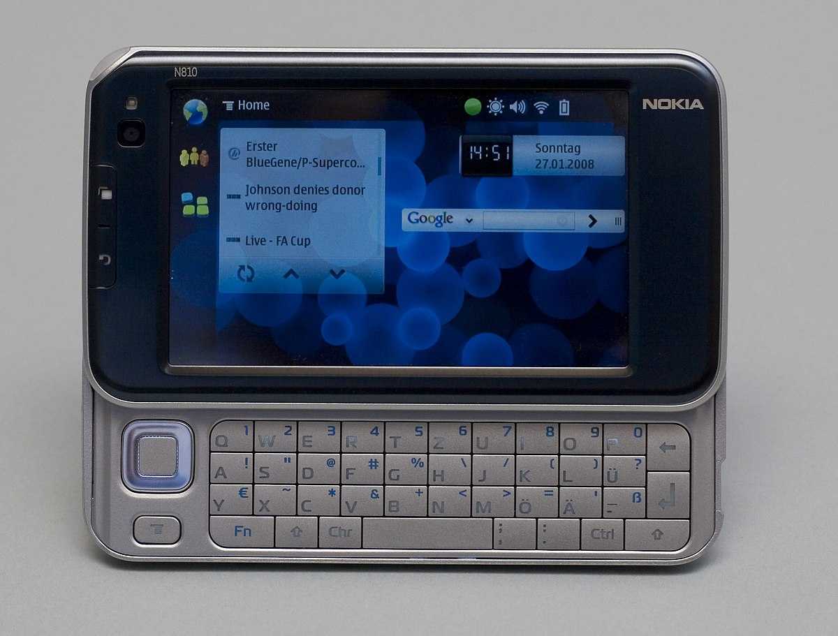 Планшет Nokia N810 - подробные характеристики обзоры видео фото Цены в интернет-магазинах где можно купить планшет Nokia N810