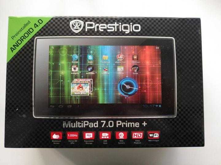 Планшет Prestigio MultiPad PMP3470B - подробные характеристики обзоры видео фото Цены в интернет-магазинах где можно купить планшет Prestigio MultiPad PMP3470B