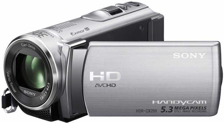 Видеокамера sony hdr-cx200e