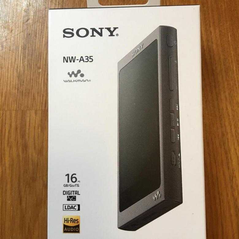MP3-плеера Sony NW-A35 - подробные характеристики обзоры видео фото Цены в интернет-магазинах где можно купить mp3-плееру Sony NW-A35