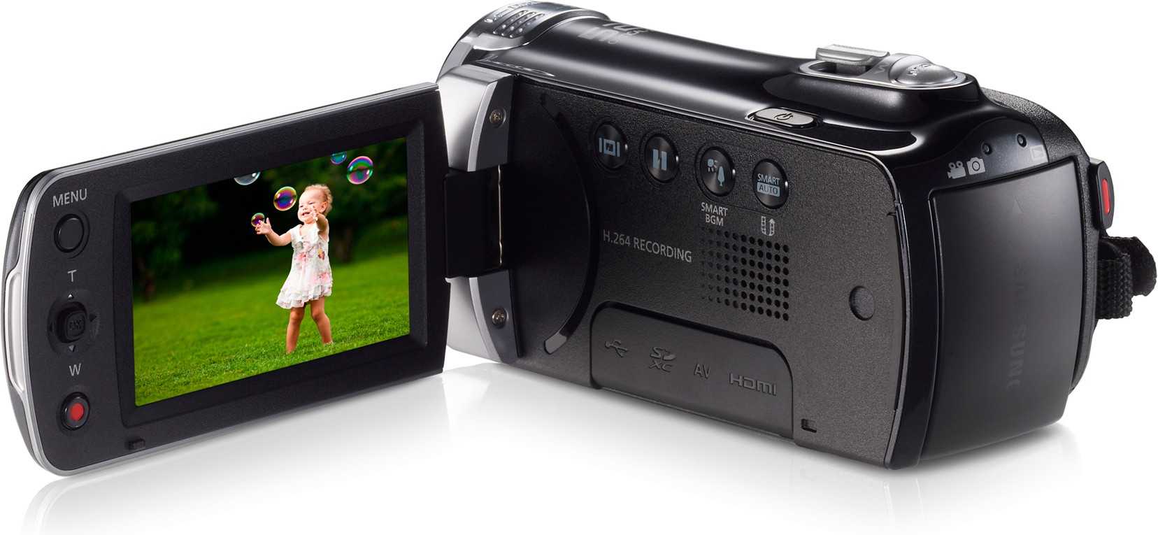 Видеокамера Samsung HMX-F90 White - подробные характеристики обзоры видео фото Цены в интернет-магазинах где можно купить видеокамеру Samsung HMX-F90 White