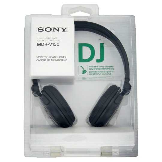 Наушник Sony MDR-V150 - подробные характеристики обзоры видео фото Цены в интернет-магазинах где можно купить наушника Sony MDR-V150