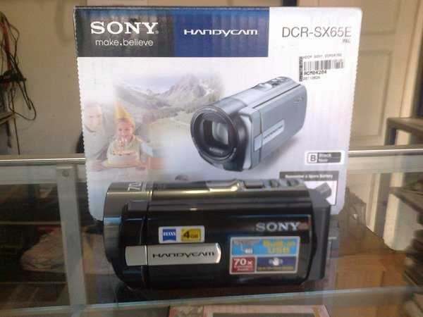 Видеокамера sony dcr-sx60e — купить, цена и характеристики, отзывы