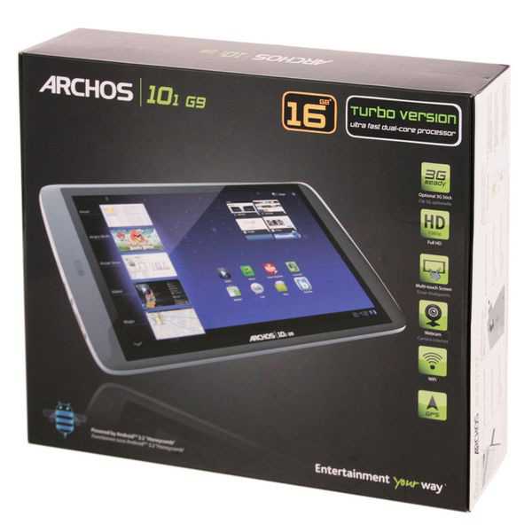 Планшет Archos 101 G9 - подробные характеристики обзоры видео фото Цены в интернет-магазинах где можно купить планшет Archos 101 G9