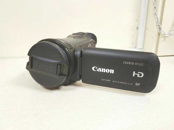 Canon legria hf g25 (черный)