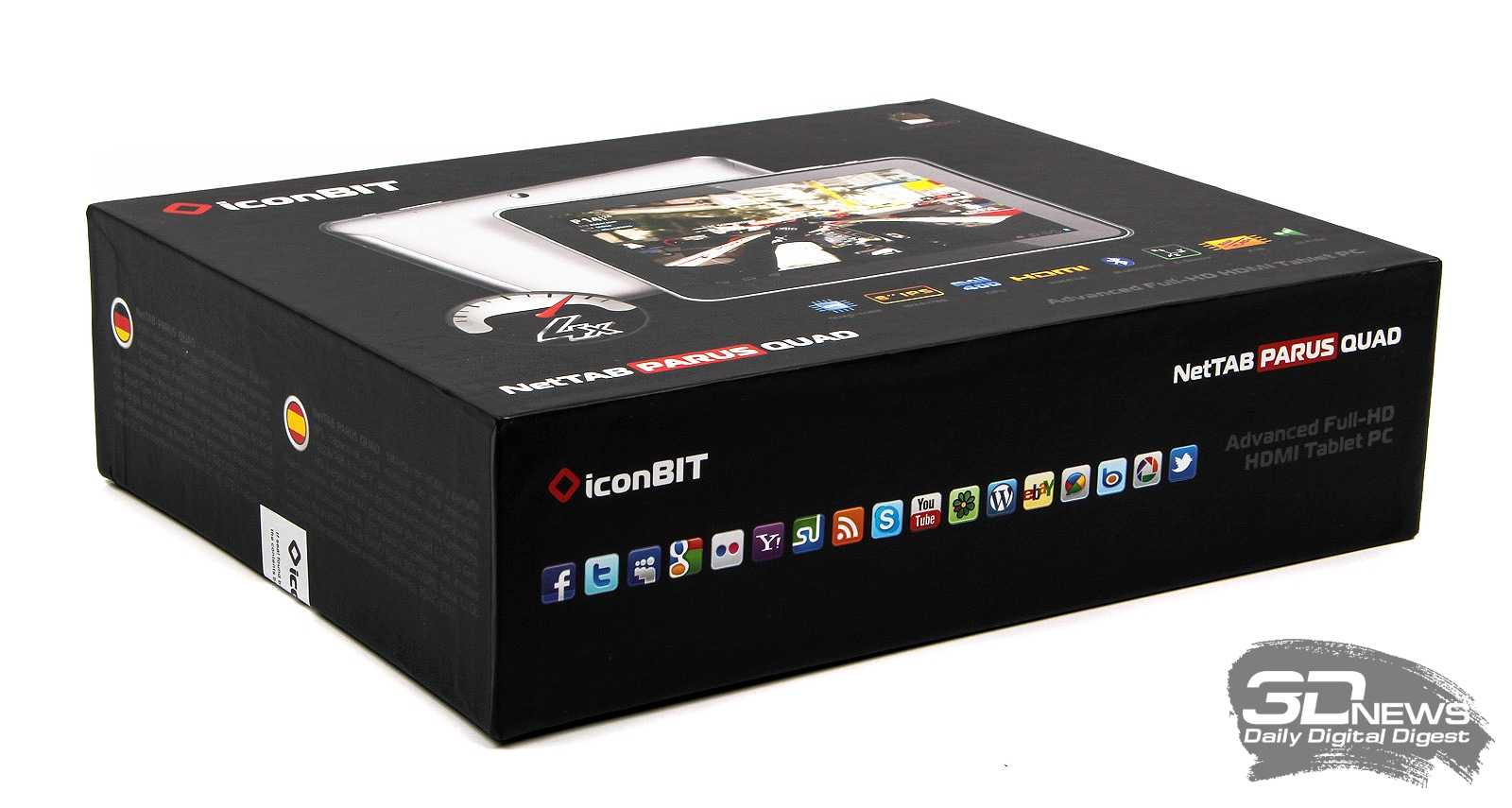 Планшет IconBit NETTAB PARUS - подробные характеристики обзоры видео фото Цены в интернет-магазинах где можно купить планшет IconBit NETTAB PARUS