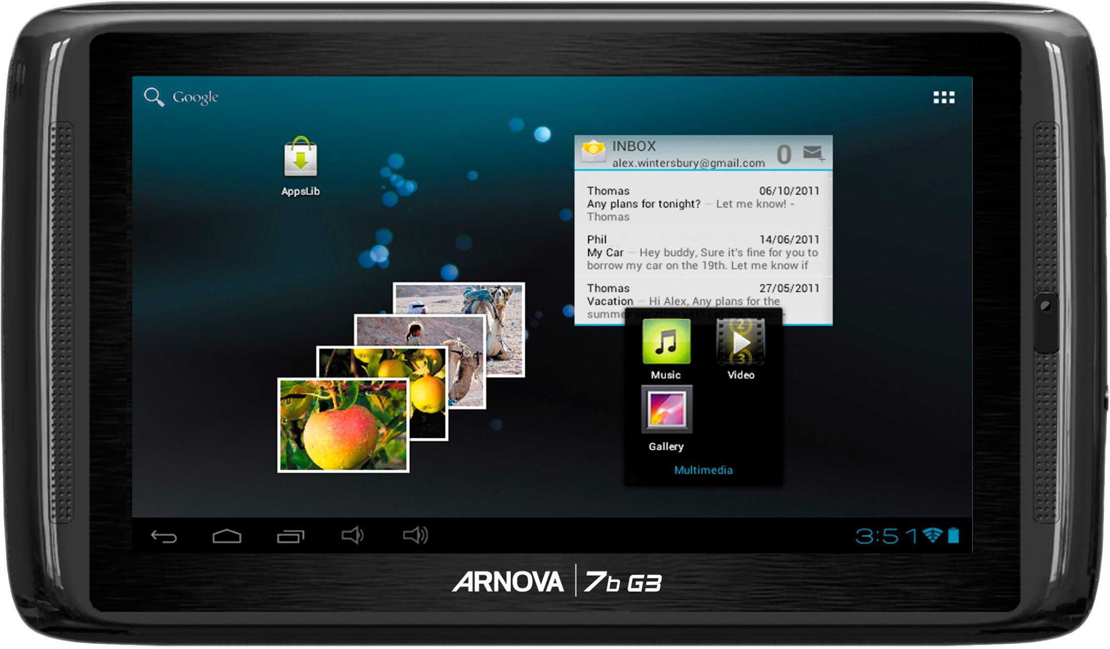 Archos arnova 7c g2 4gb (черный) - купить , скидки, цена, отзывы, обзор, характеристики - планшеты