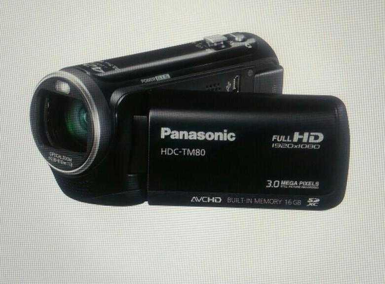 Видеокамера panasonic hdc-tm80 - купить | цены | обзоры и тесты | отзывы | параметры и характеристики | инструкция