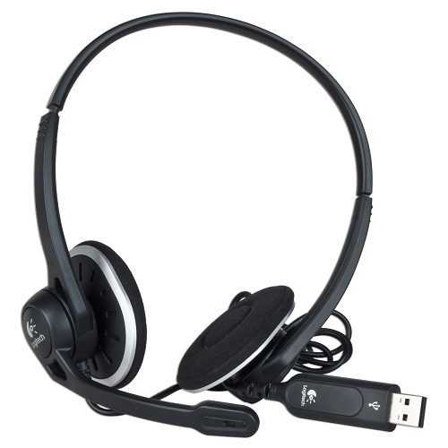 Наушники с микрофоном logitech usb headset h340 black — купить, цена и характеристики, отзывы