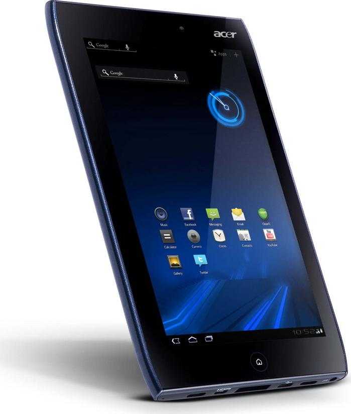 Планшет Acer Iconia Tab A100 - подробные характеристики обзоры видео фото Цены в интернет-магазинах где можно купить планшет Acer Iconia Tab A100