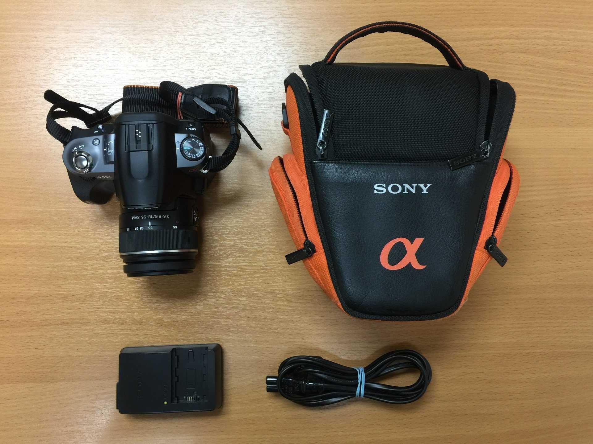 Фотоаппарат sony alpha dslr-a450l 18 - 55 kit