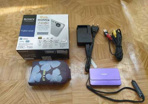 Цифровой фотоаппарат Sony DSC-T99 - подробные характеристики обзоры видео фото Цены в интернет-магазинах где можно купить цифровую фотоаппарат Sony DSC-T99