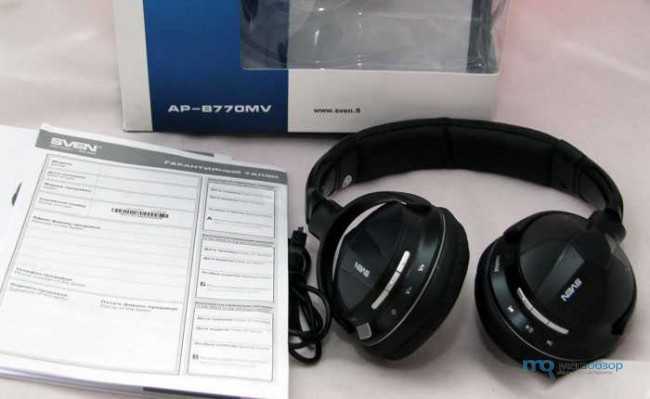 Bluetooth-гарнитура sven ap-b770mv black
