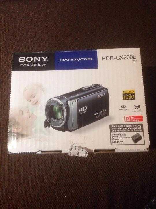 Видеокамера sony hdr-cx200e - купить | цены | обзоры и тесты | отзывы | параметры и характеристики | инструкция