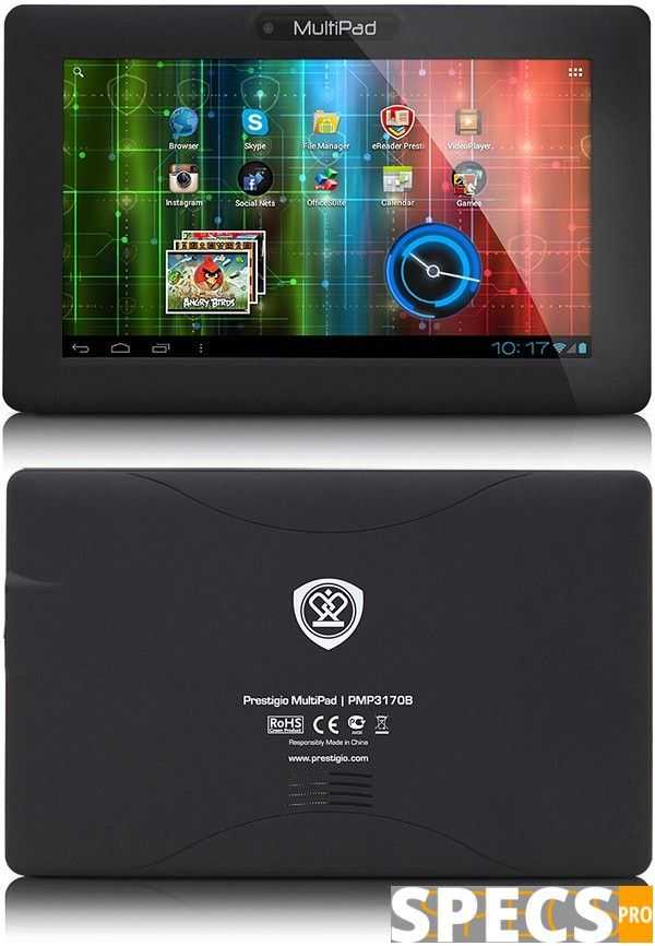 Планшет prestigio multipad 7.0 ultra+ 4 гб черный — купить, цена и характеристики, отзывы