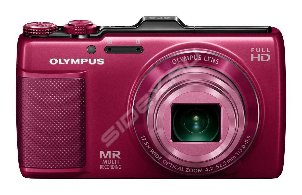 Компактный фотоаппарат olympus sh-21 красный