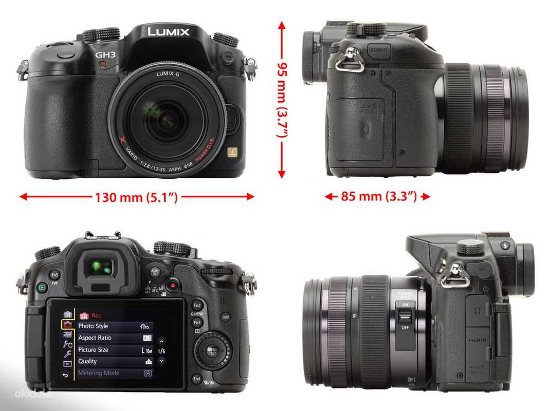 Беззеркальный фотоаппарат panasonic lumix dmc-gh3