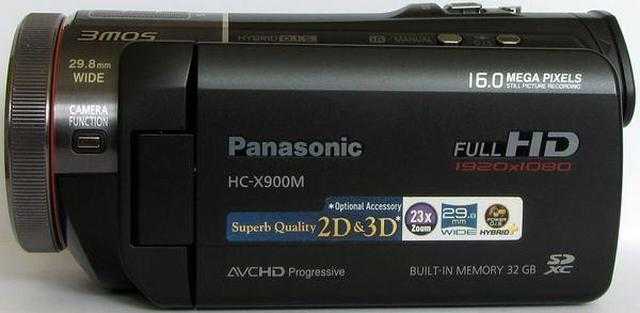 Видеокамера Panasonic HC-X900M - подробные характеристики обзоры видео фото Цены в интернет-магазинах где можно купить видеокамеру Panasonic HC-X900M