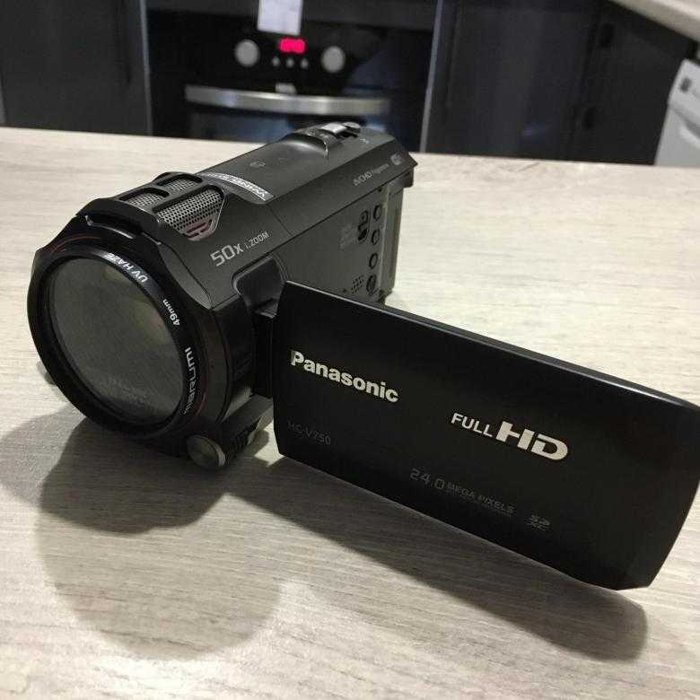 Panasonic hc-v750 (черный)
