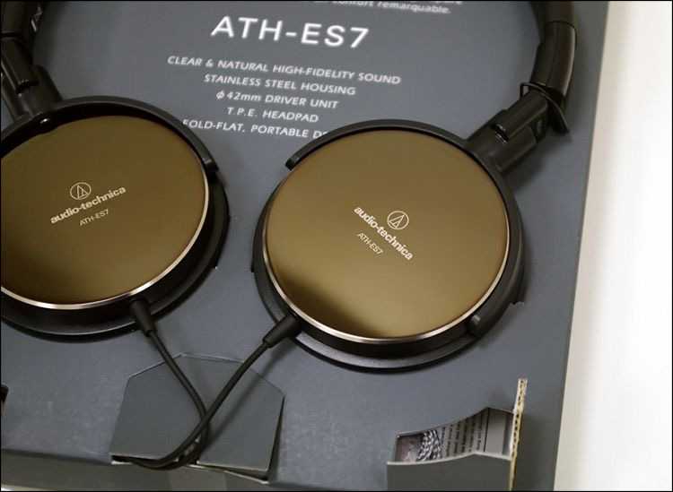 Наушник audio-technica ath-es7 - купить | цены | обзоры и тесты | отзывы | параметры и характеристики | инструкция