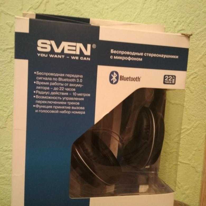 Bluetooth-гарнитура sven ap-b770mv black
